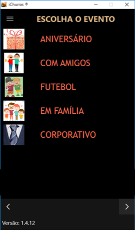 Aplicativo iChurras